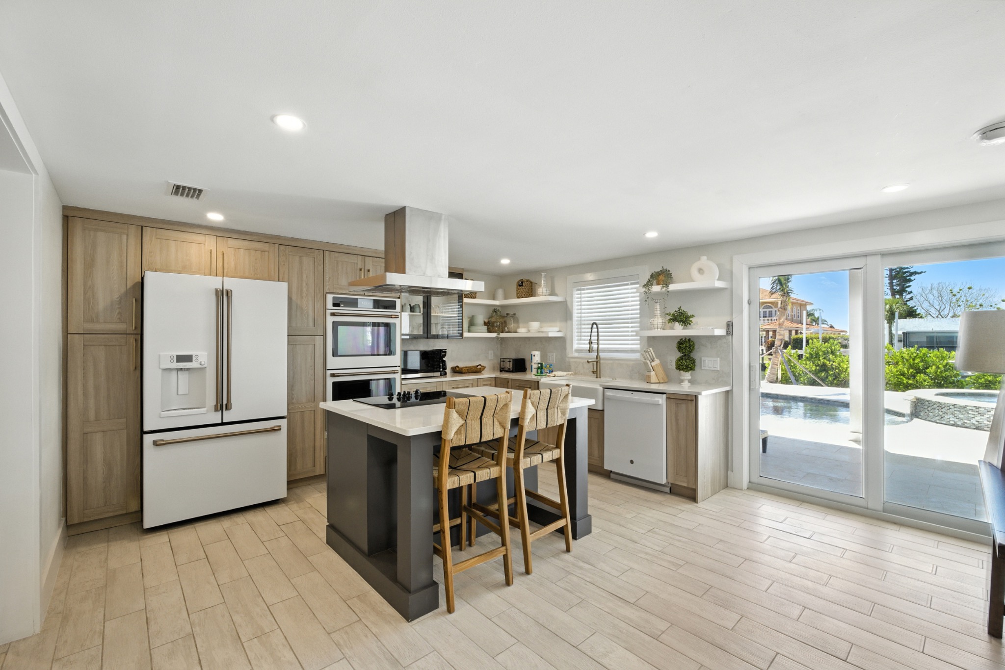 Modern kitchen with island